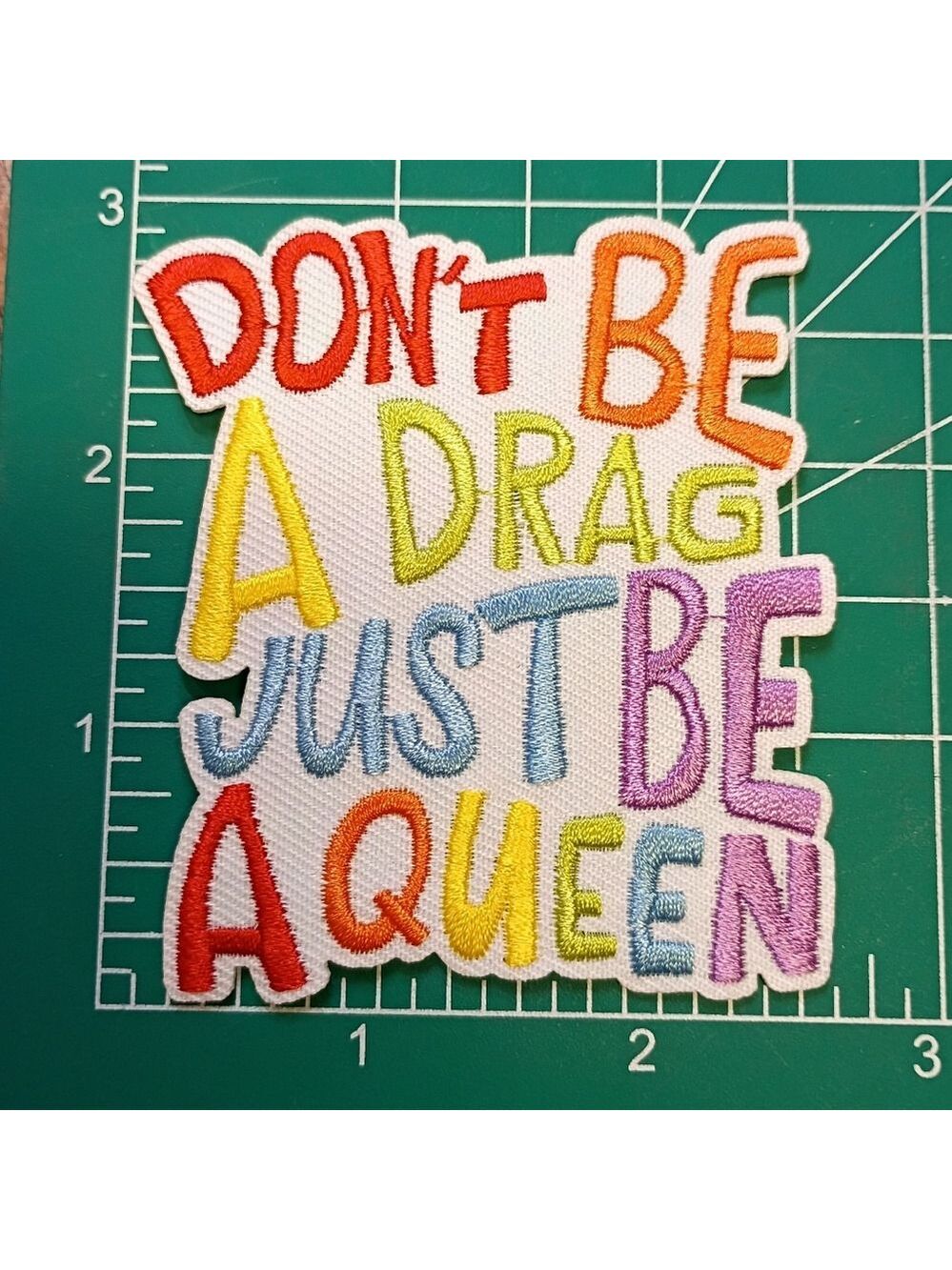 2/$10 Drag Appreciation Lgbtq Pride Embroidered Patch